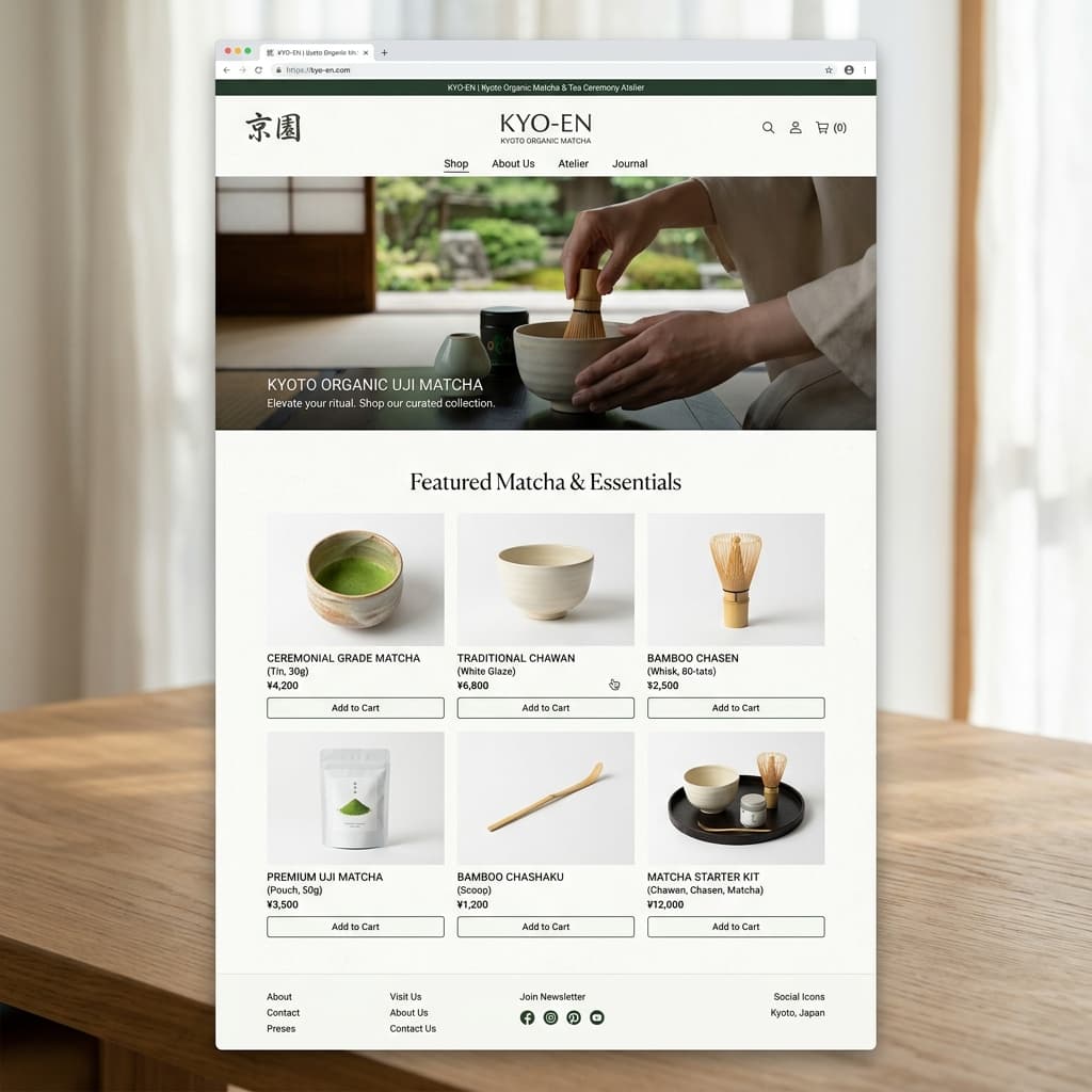 Uji Matcha Atelier Kyoto