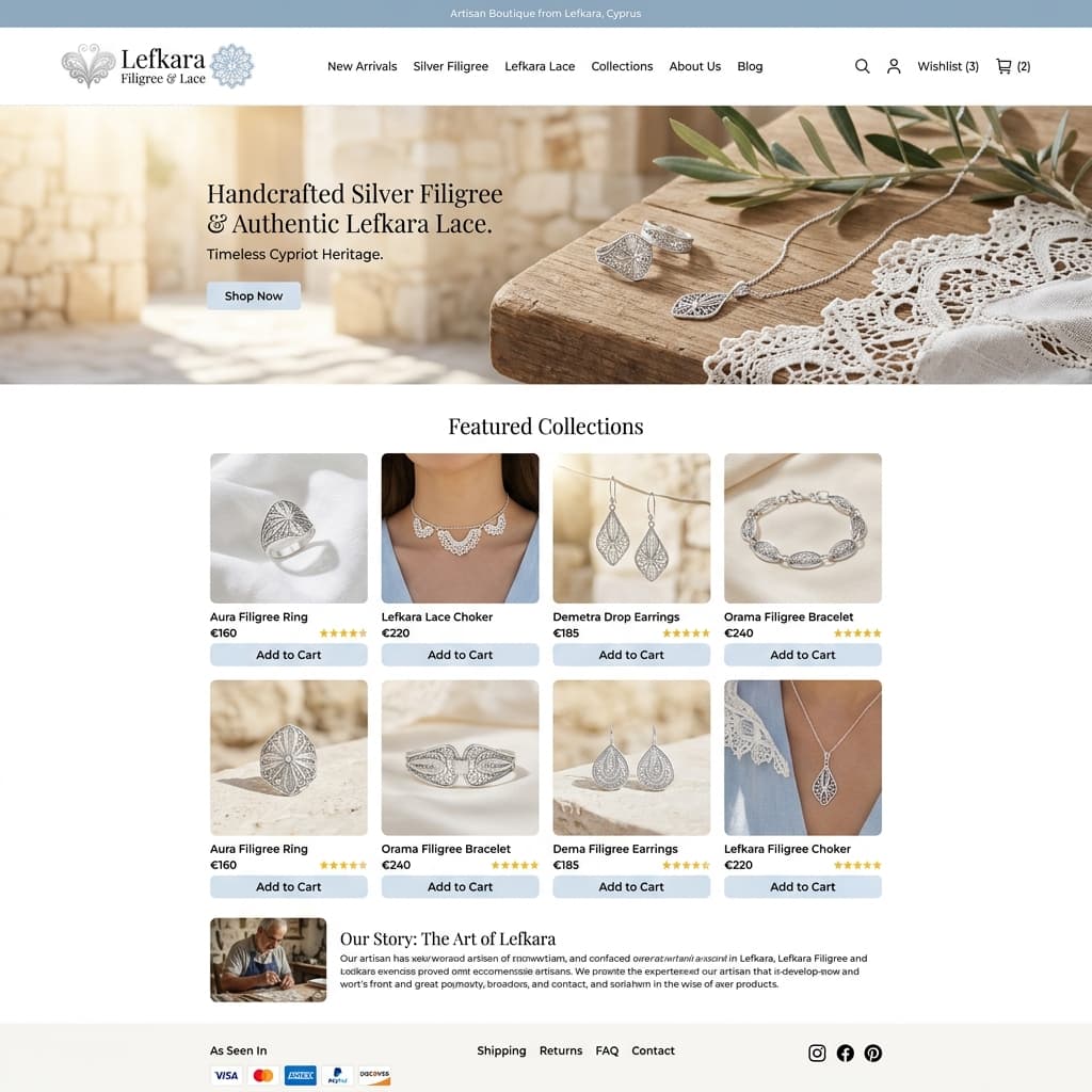 Lefkara Silver & Crafts
