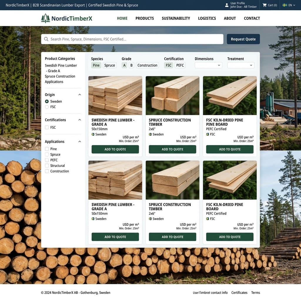 Nordic Timber Exporters