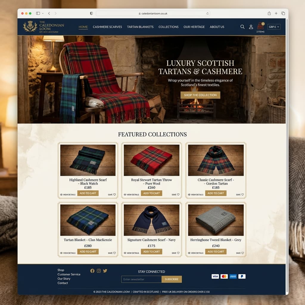 Highland Cashmere & Tartan